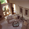 living room view from above